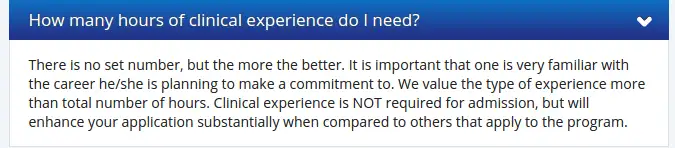 Nova Southeastern University physician assistant page